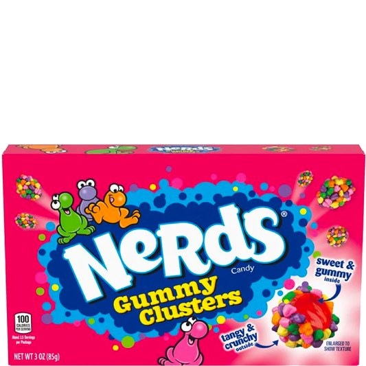 Nerds Gummy Clusters Theatre 85g - Snack-It