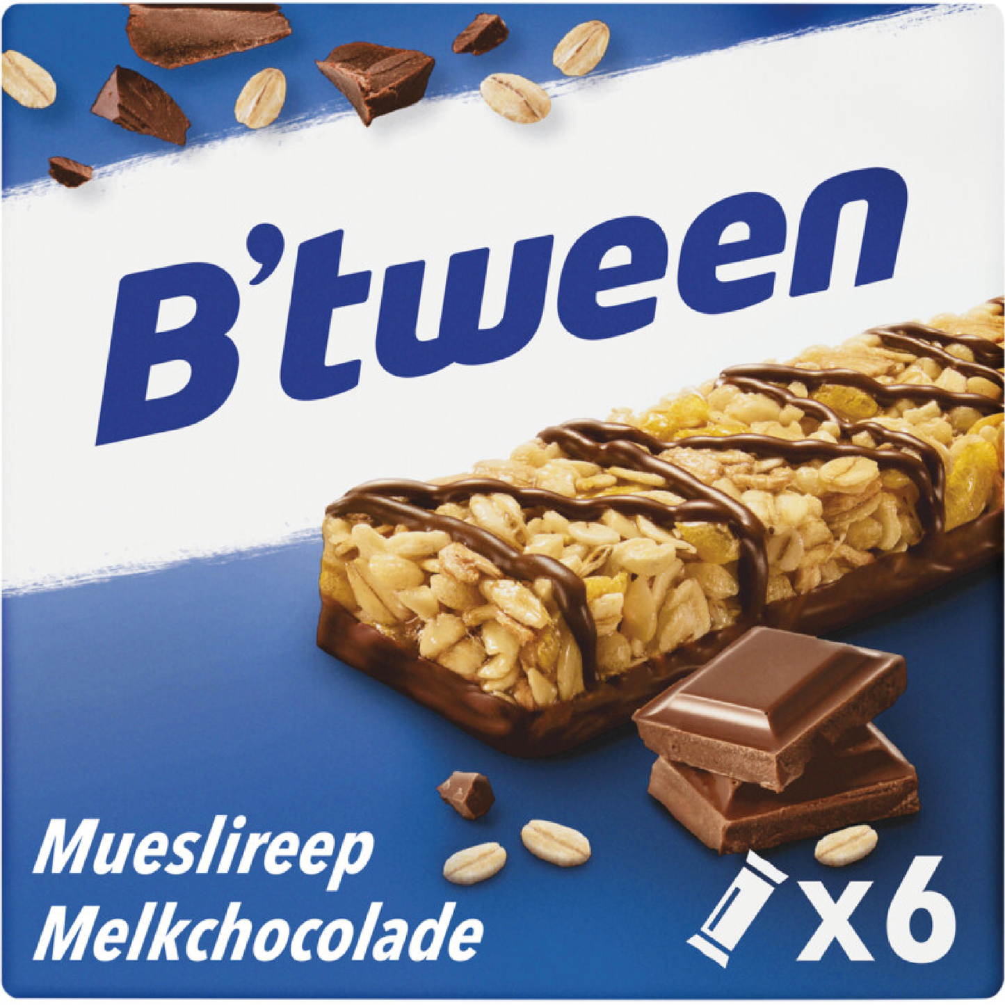 Hero B'tween Mueslireep Melkchocolade 150g