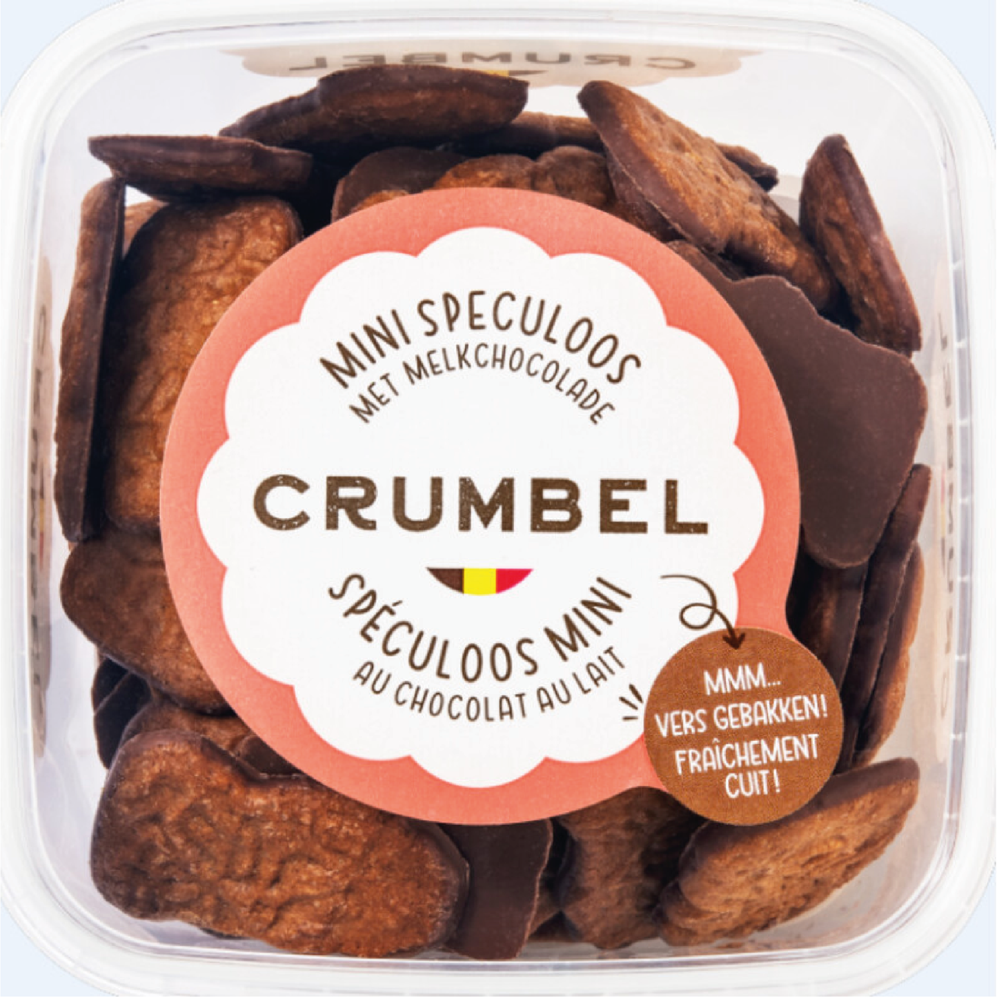 Crumbel Mini Speculoos Melk Chocolade 240g