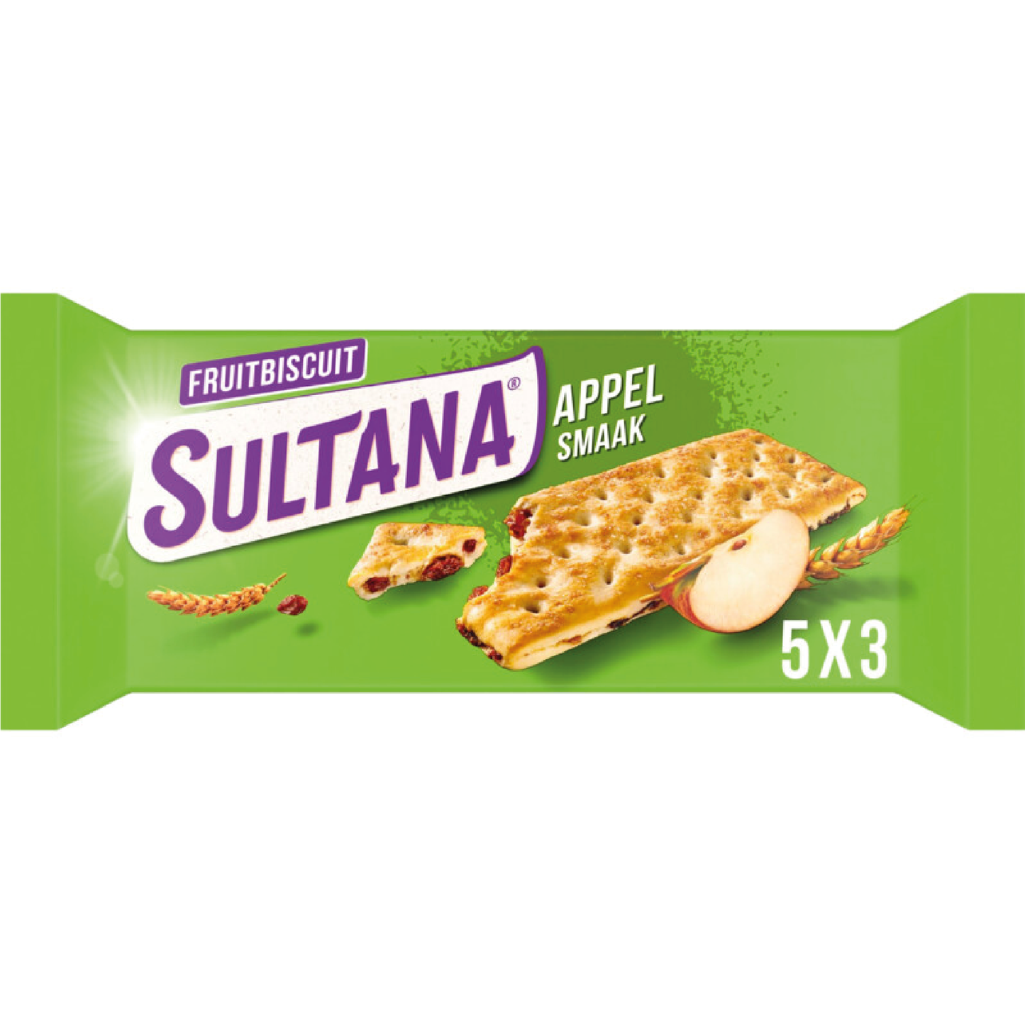 Sultana Fruitbiscuit Appel 218g