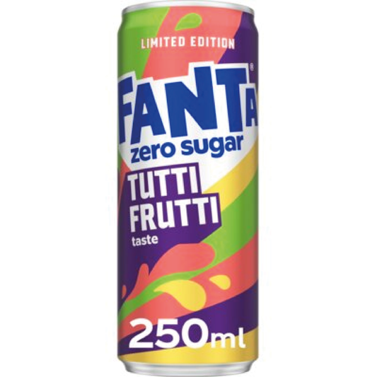 Fanta Tutti Frutti Zero Sugar 250ml