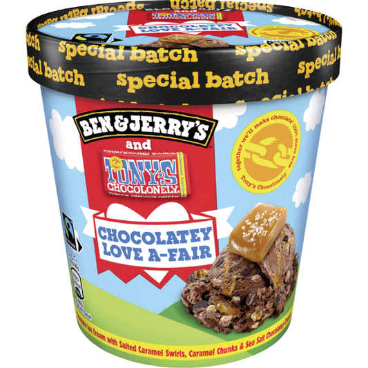 Ben & Jerry's Tony's Chocolonely Love a-Fair 465ml
