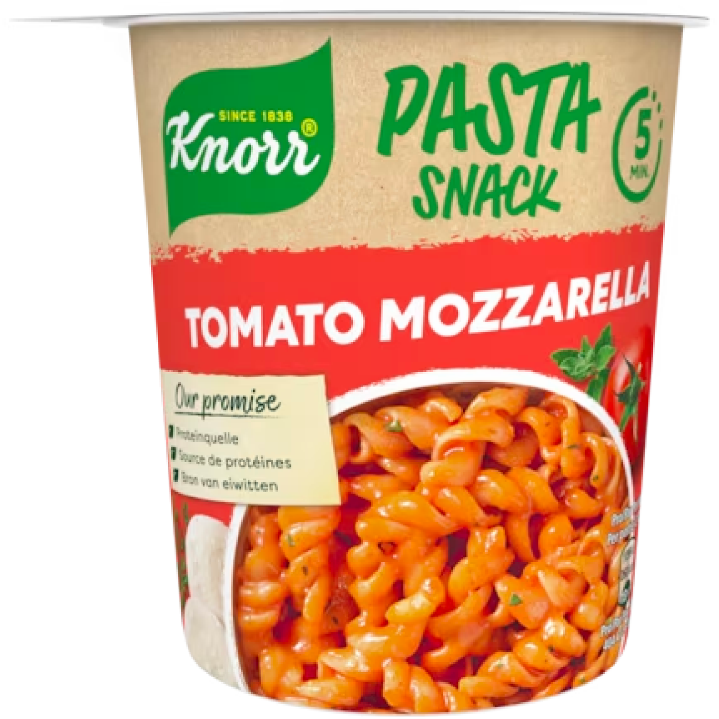 Knorr Instant snack tomato mozzarella - Snack-It