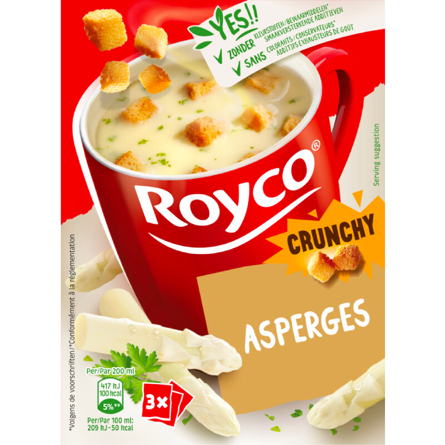 Royco Minute Soup crunchy asperge - Snack-It