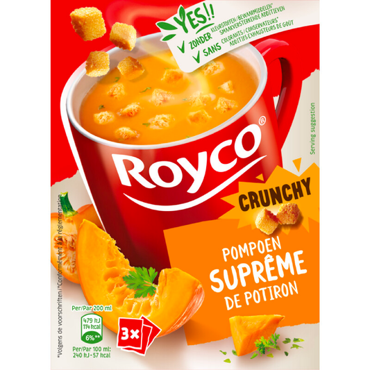 Royco Minute Soup crunchy pompoen - Snack-It