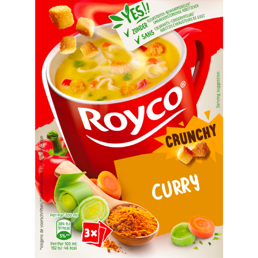 Royco Minute Soup crunchy curry - Snack-It