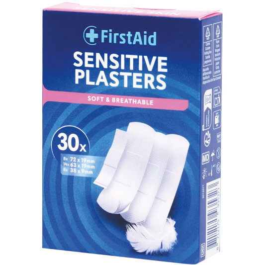 FirstAid Sensitive Plasters 30st